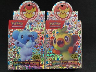 2 Barajas de Cartas Pokémon Megaevolución