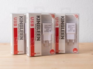 Pack de 3 Cargadores USB KINGLEEN