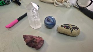 Set de 4 Piedras Esotéricas