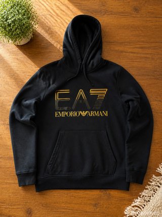 Sudadera EA7 Emporio Armani Negra