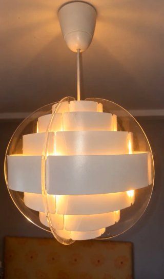 Lámpara de Techo Blanca Estilo Moderno