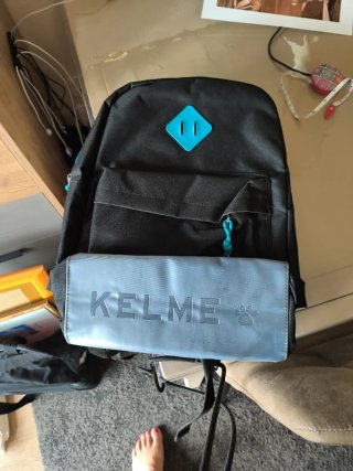 Mochila Kelme Negra y Azul