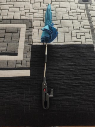 Sombrilla para carrito de bebé azul