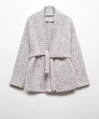 Chaqueta Mango con cinturón