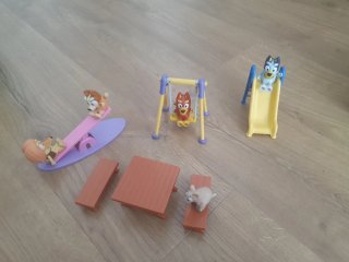 Set de juego Bluey en el parque