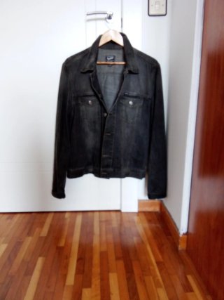 Chaqueta vaquera negra