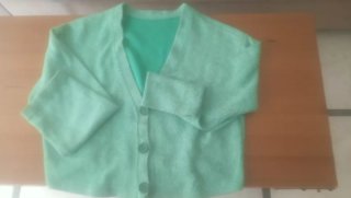Jersey de punto verde