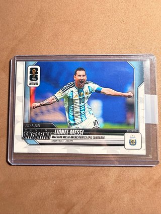 Cromo Panini Instant Lionel Messi World Cup 2026