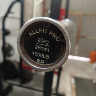 Barra Olímpica Allfit Pro 20kg