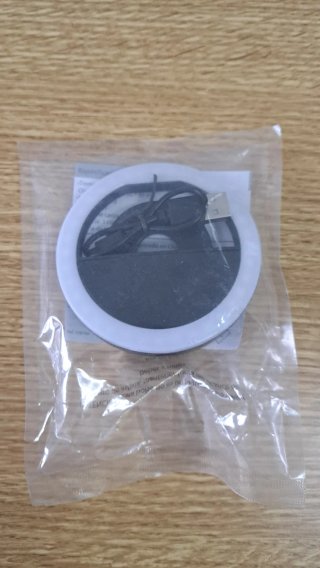Aro de luz LED portatil para movil