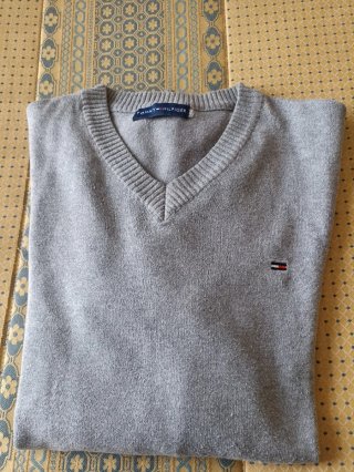 Jersey Tommy Hilfiger Gris Talla M