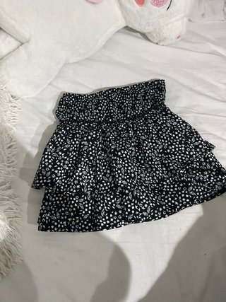 Falda short, Zara Estampada Talla L