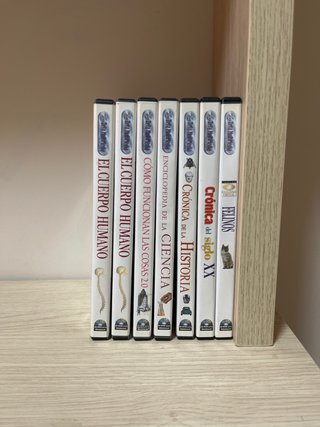 Lote 7 DVDs Zeta Multimedia