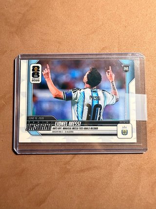 Cromo Panini Instant Lionel Messi 2026