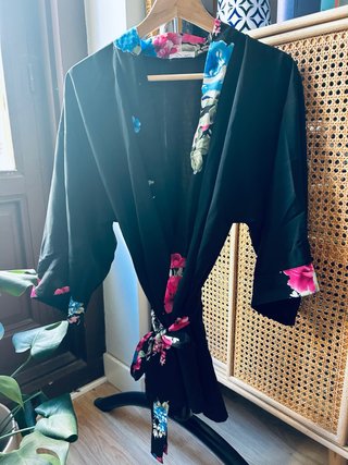 Kimono Estampado Hecho a Mano