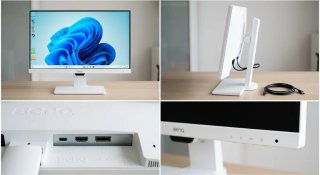 Monitor BenQ GW2486TC 23.8" Blanco - USB-C 65W