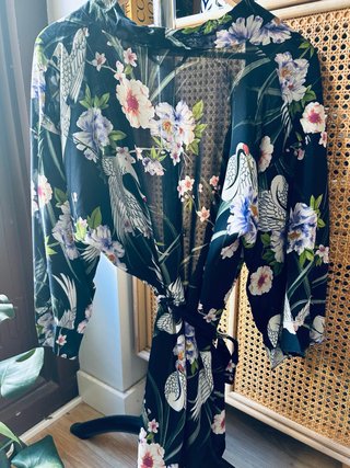 Kimono Estampado Hecho a Mano