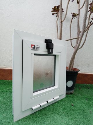 Ventana Basculante Aluminio 35x35