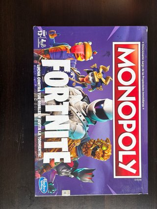 Juego de Mesa Monopoly Fortnite