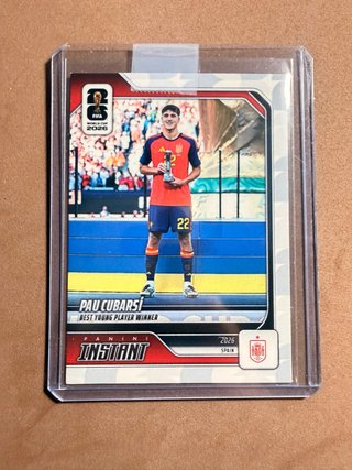 Cromo Panini Instant Pau Cubarsí 2026