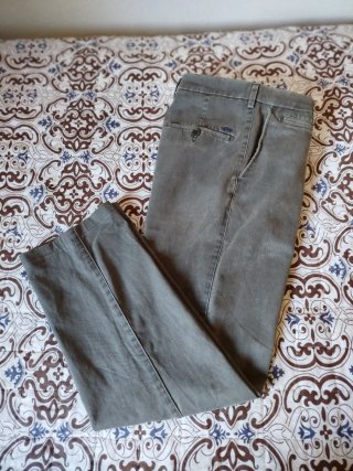 Pantalon Chino Trabajo Hombre Panther Gris T40