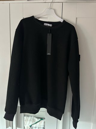 Sudadera Stone Island Negra Talla M