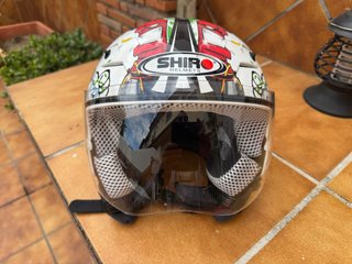 Casco Moto Shiro Jet talla YS