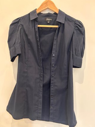 Camisa Stradivarius Negra Talla S