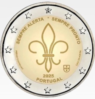 PORTUGAL 2025 2 Euros. Scout