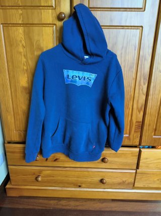 Sudadera Levi's Azul Marino, talla 16 años
