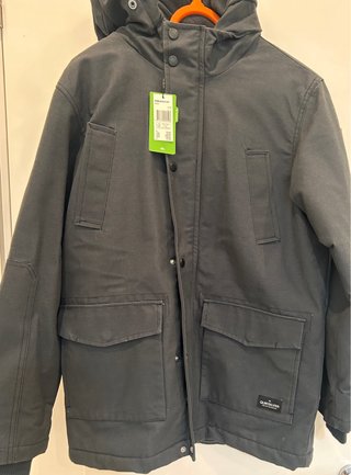 Cazadora de invierno Quiksilver negra