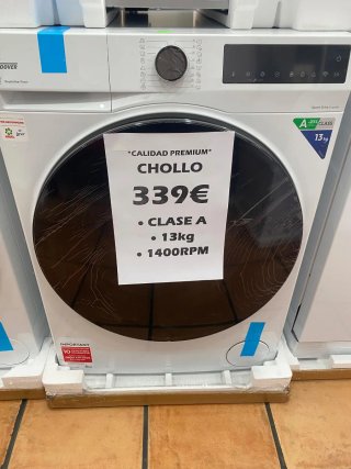 Lavadora Hoover 13kg Clase A-20%