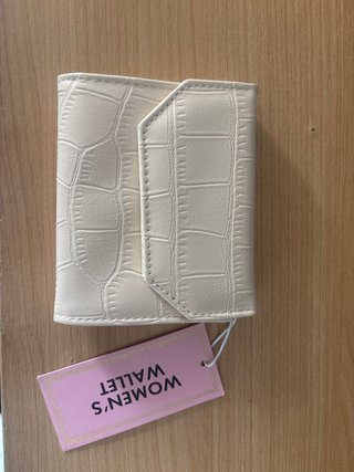 Cartera Beige con Textura