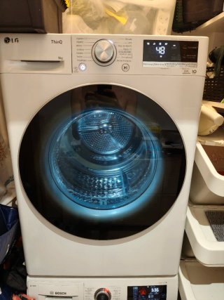 Secadora LG 8kg Bomba de Calor Dual Inverter