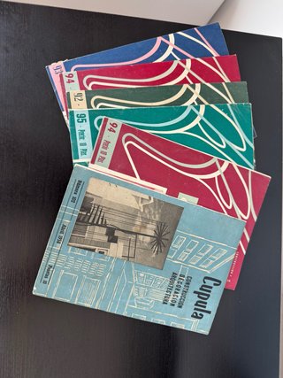 Lote 6 libros/revistas Cupula