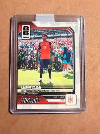 Cromo Panini Instant Lamine Yamal 2026