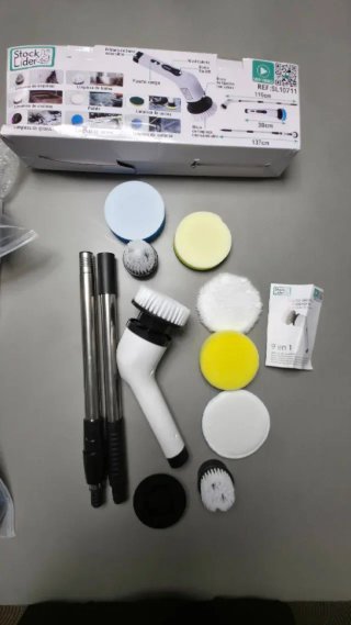 Cepillo Eléctrico Limpieza 9 en 1