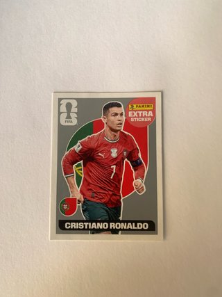 Cromo Panini Extra Sticker Cristiano Ronaldo