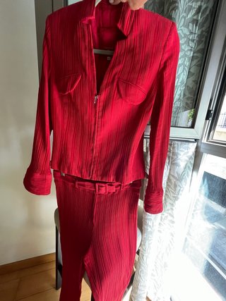 Conjunto Carmelo Rojo Talla S