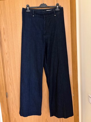 Pantalón vaquero Zara azul talla 40