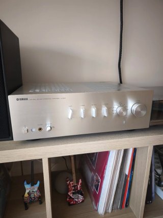 Yamaha A-S501 Plateado –Amplificador Hi-Fi estéreo