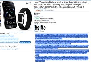 HAALE Smart Band Plataforma Salud y Fitness