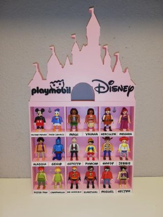 Oferta 18 Figuras Playmobil Disney con Expositor