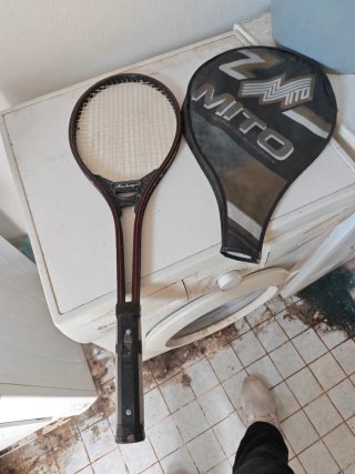 Raqueta de Tenis Mustang con Funda