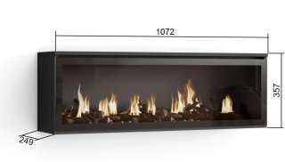 Chimenea Eléctrica LED Decorativa