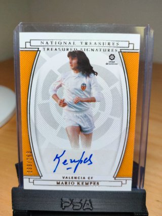 Carta Mario Kempes National Treasures Valencia CF