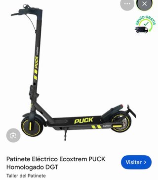 Patinete Eléctrico Ecoxtrem PUCK