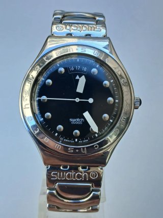 Orologio Swatch Irony al quarzo argentato