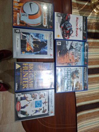 Lote de 7 Juegos PlayStation 2 (PS2)