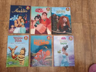 Colección de 45 libros cortos disney
